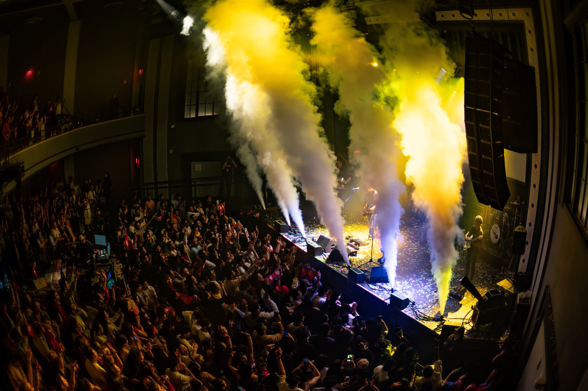 01 Nepathya performing at the Roxian Theatre in Pittsburgh. Photo - Monsoon Shrestha - nepalaya