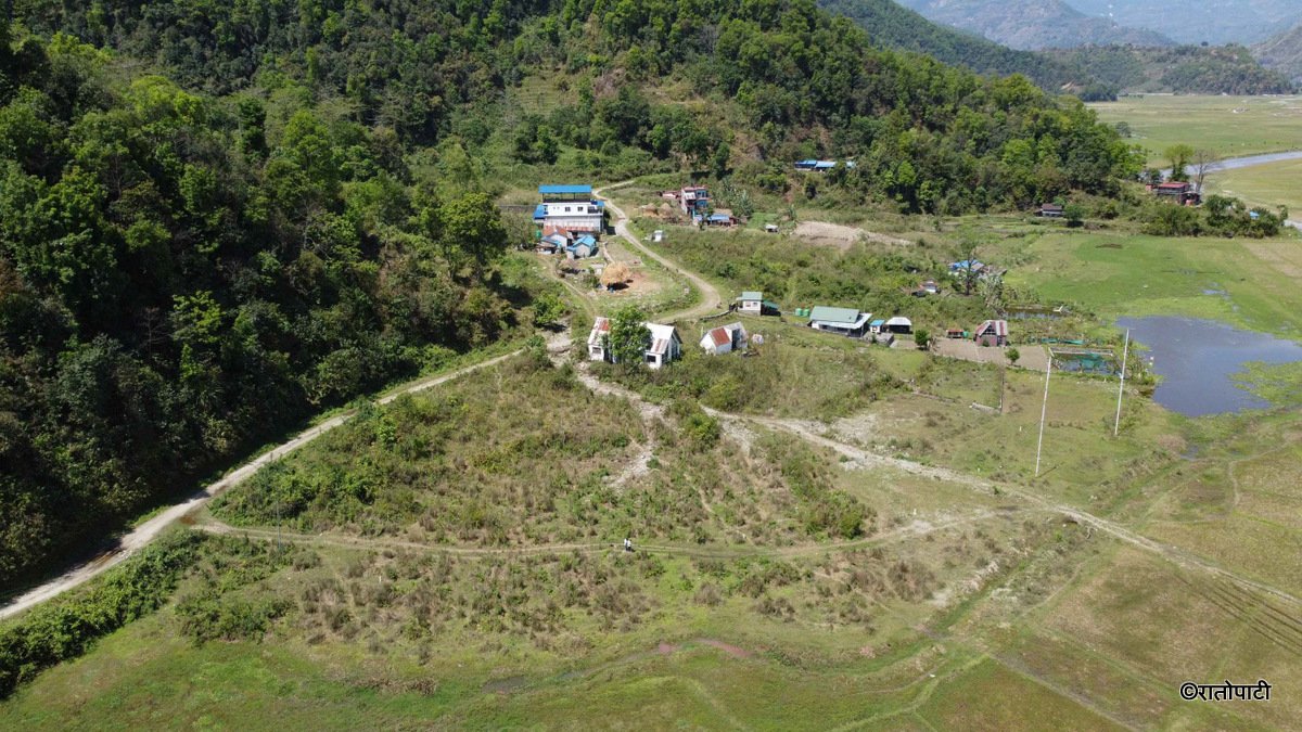 01-POKHARA PHEWA LAKE LAND_Drone view_Nepal Photo Library10