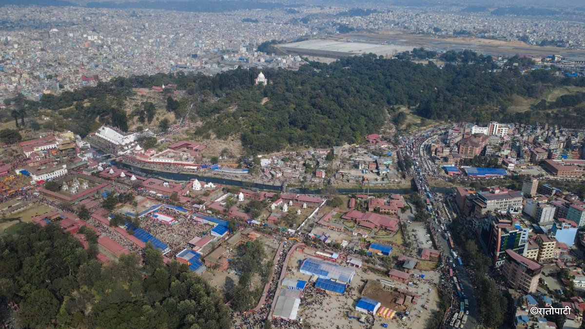 02-Dron_pashupati_Mahashivaratri_Nepal Photo Library2