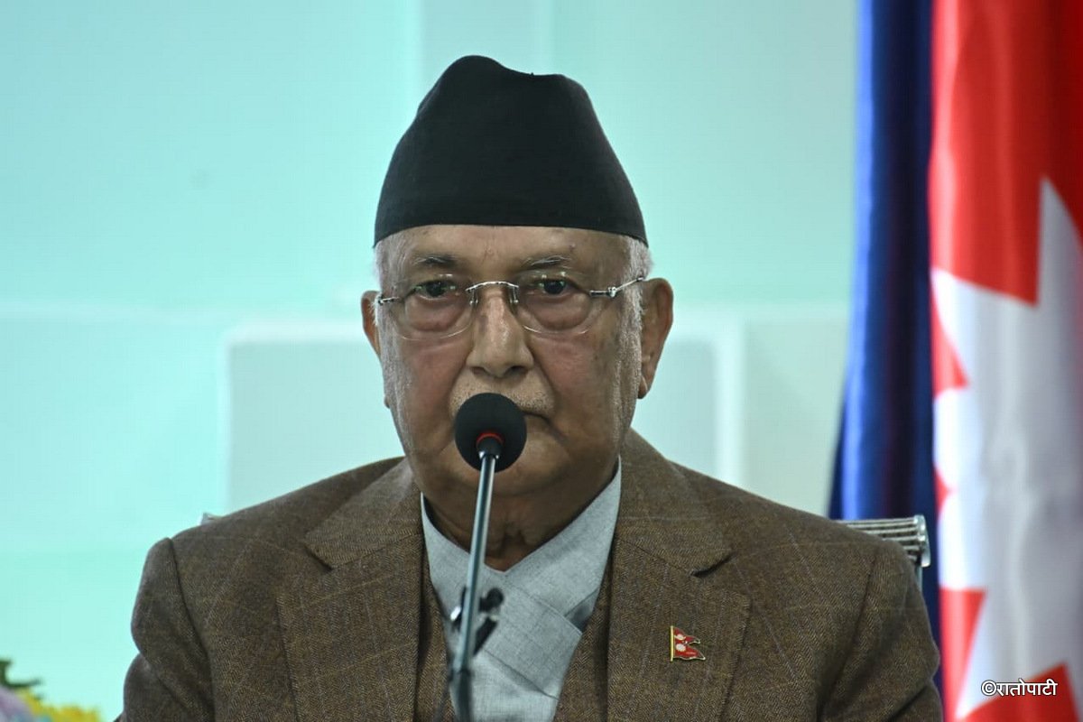   एमाले महाधिवेशनको खुला सत्रमा सहभागी हुन अध्यक्ष ओलीको पत्र