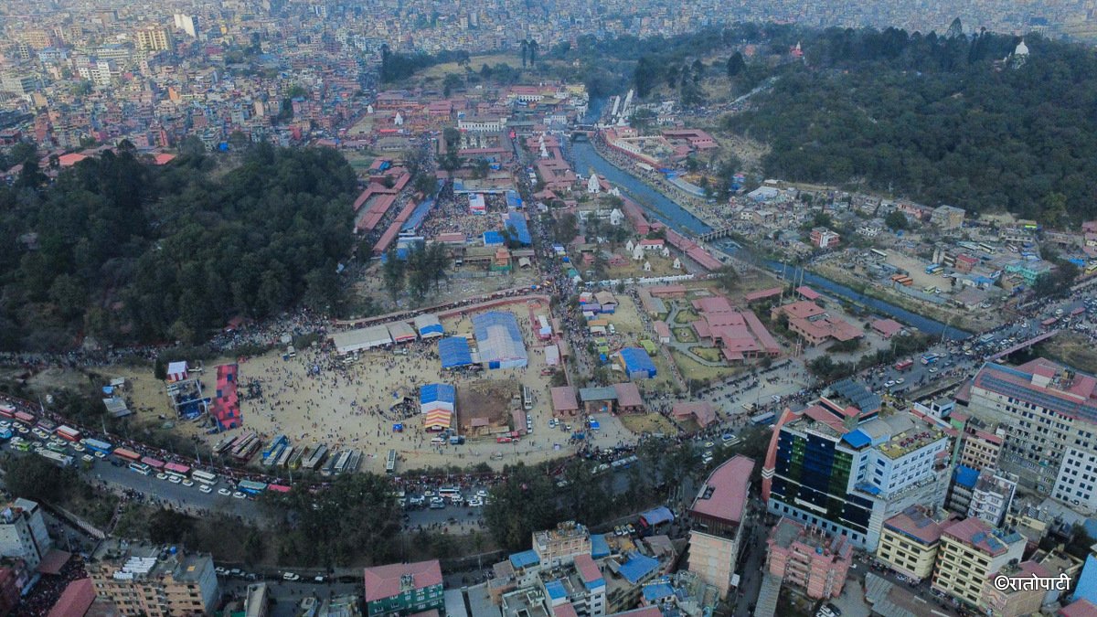 03-Dron_pashupati_Mahashivaratri_Nepal Photo Library3