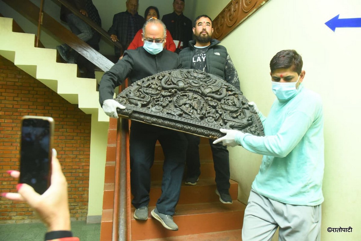 04-Toran Restore at Kumari Ghar_Nepal Photo Library (4)