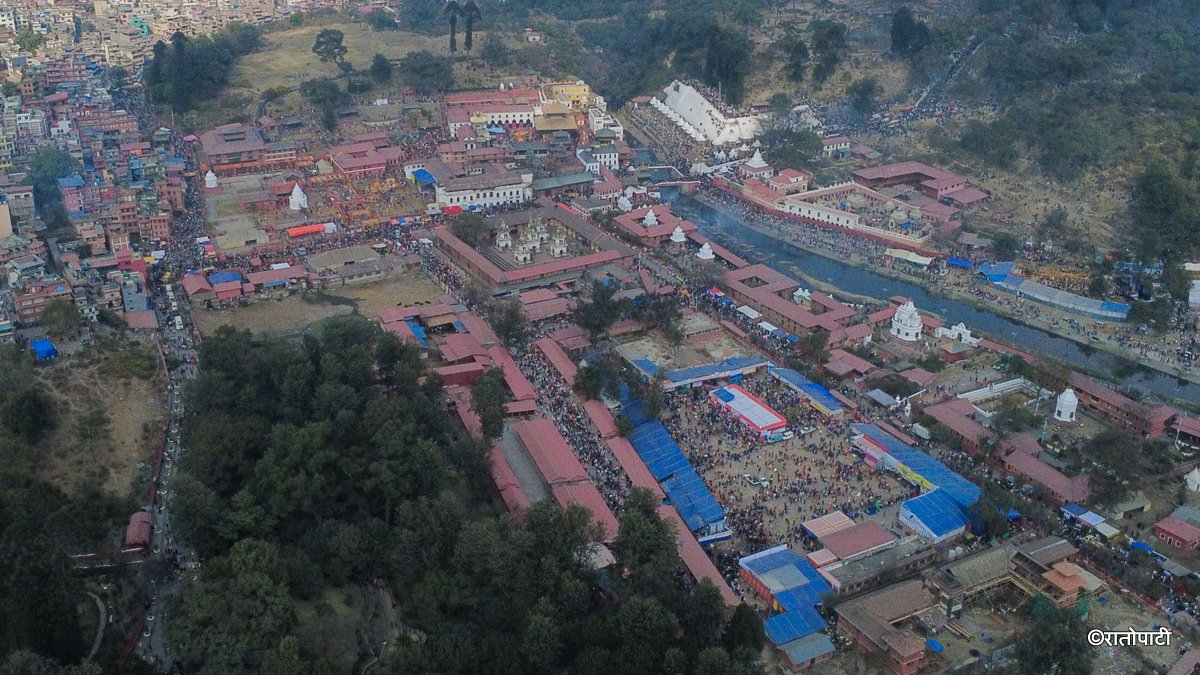 05-Dron_pashupati_Mahashivaratri_Nepal Photo Library5
