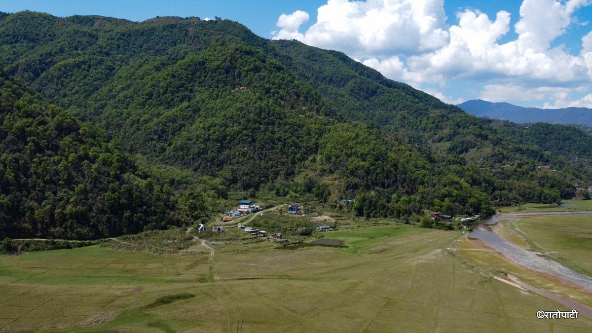 05-POKHARA PHEWA LAKE LAND_Drone view_Nepal Photo Library2