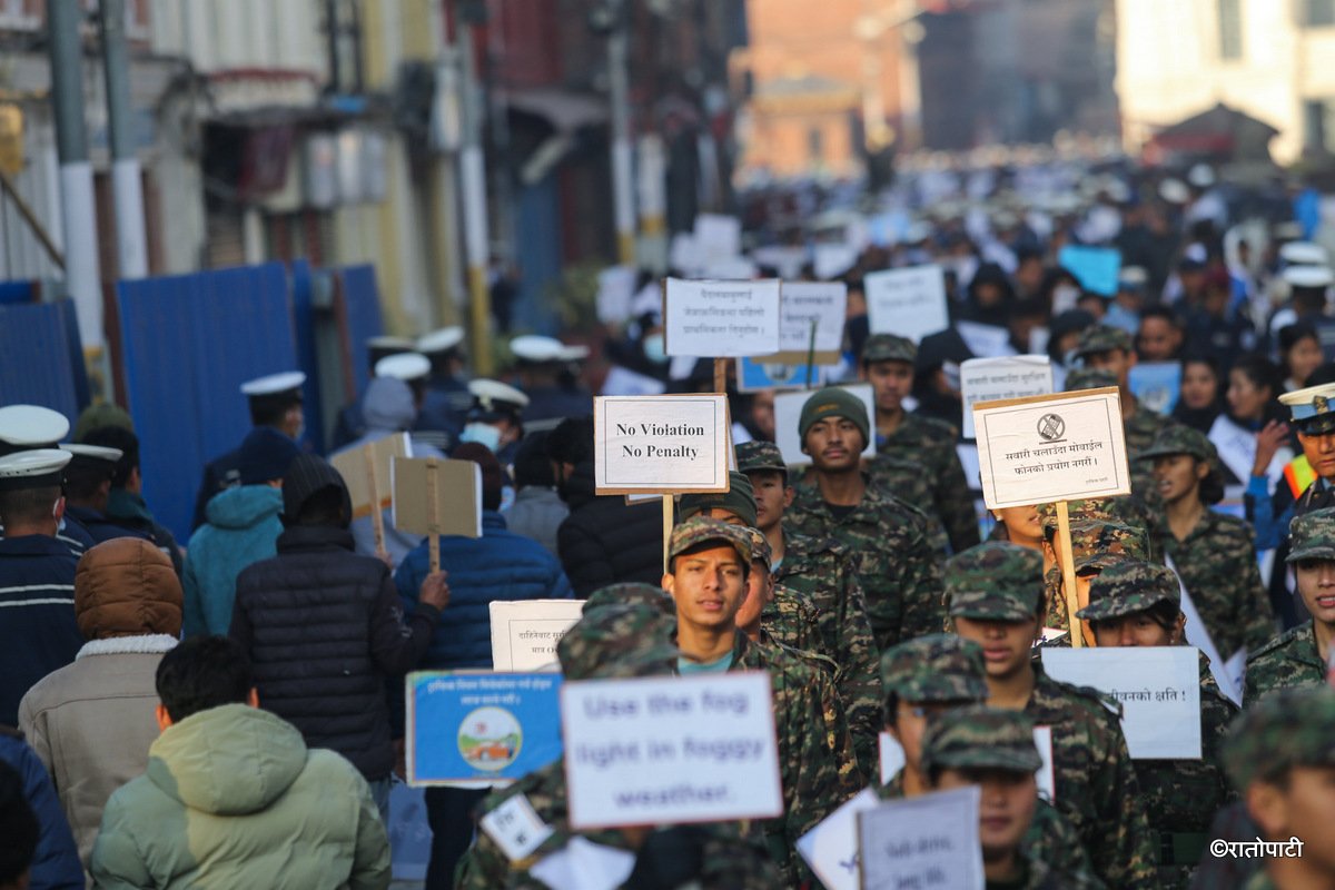 07-Traffic police program_Nepal Photo Library12
