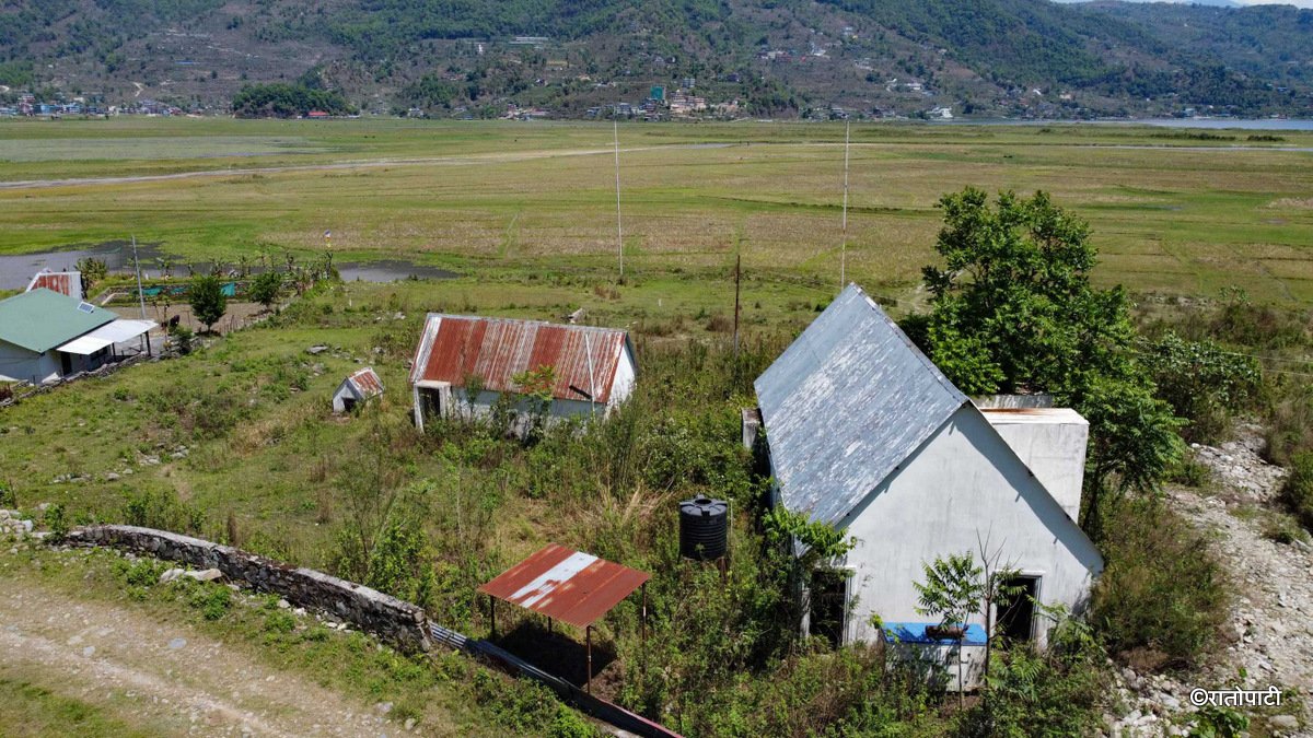 09-POKHARA PHEWA LAKE LAND_Drone view_Nepal Photo Library6