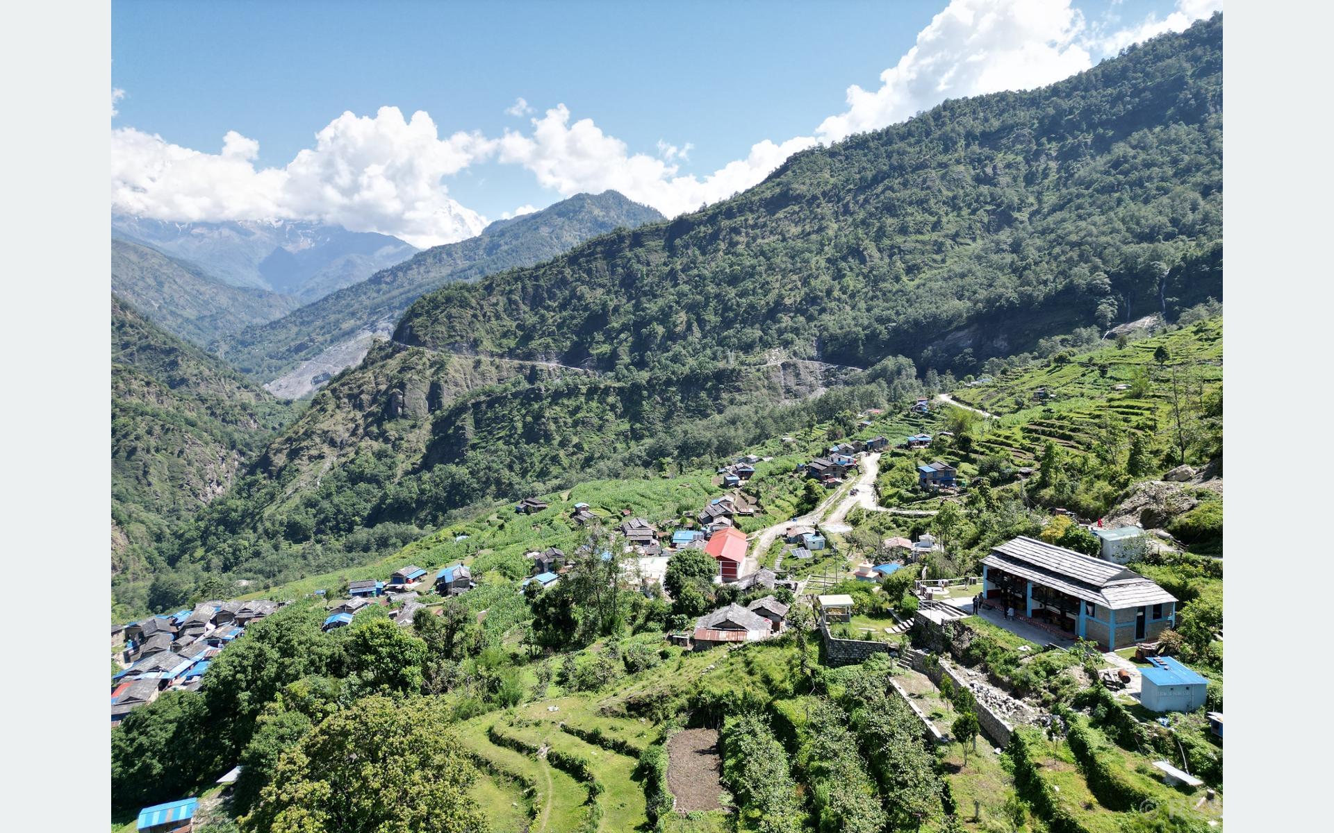 म्याग्दीको दर्मीजामा कृषि पर्यटनको नयाँ लहर