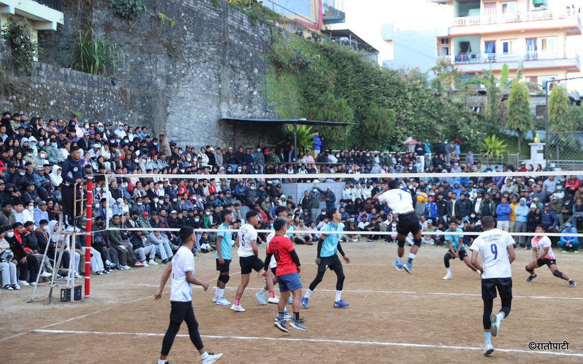 पोखरामा क्लबस्तरीय भलिबल : पुरुषतर्फ बोहोराफाँट र नरेठाँटी फाइनलमा