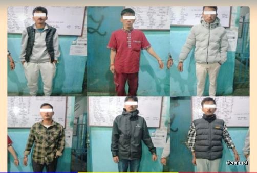   प्रहरी जवान पदको परीक्षा दिने ६ जना नक्कली परीक्षार्थी पक्राउ