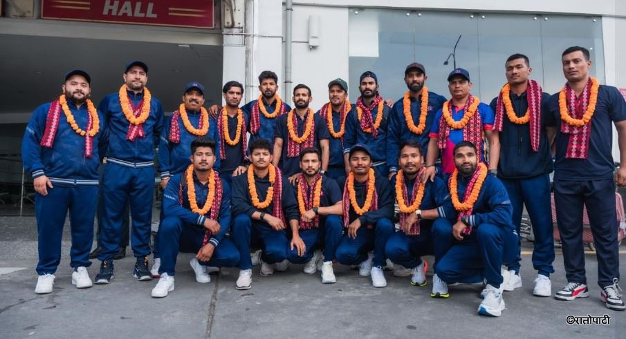   नेपाली राष्ट्रिय क्रिकेट टोली स्वदेश फिर्ता