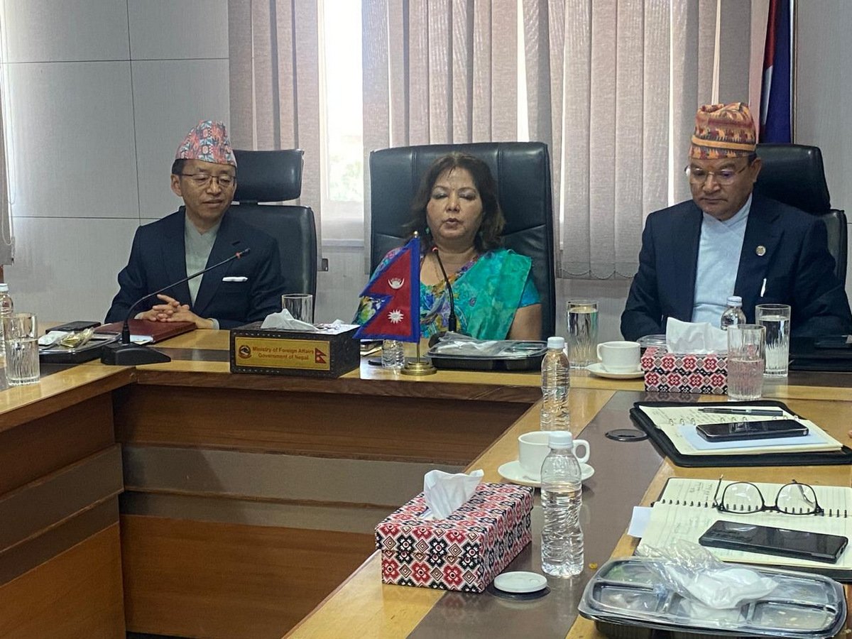 सगरमाथा संवादको अन्तिम तयारीमा छौँ : परराष्ट्रमन्त्री