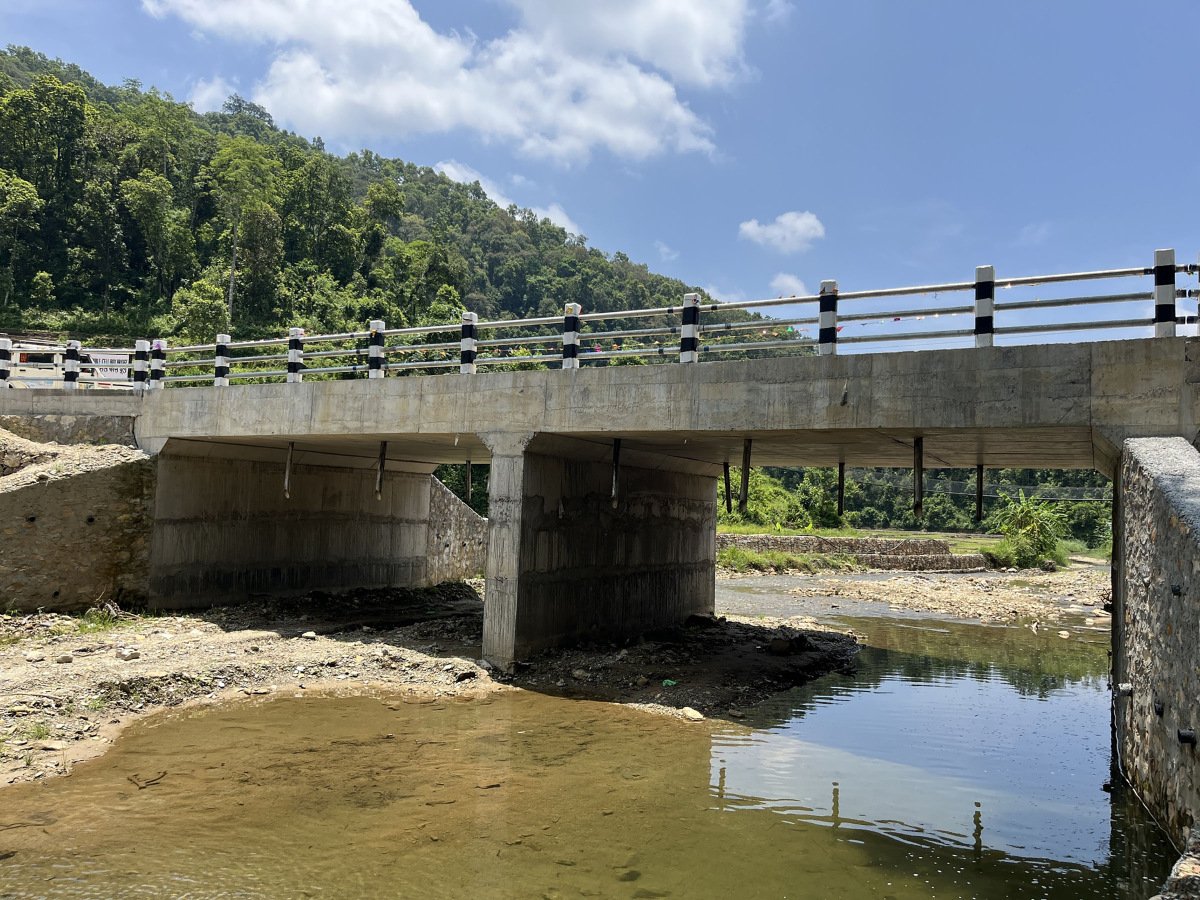 New Motorable Bridge Completed in Dhangadhi