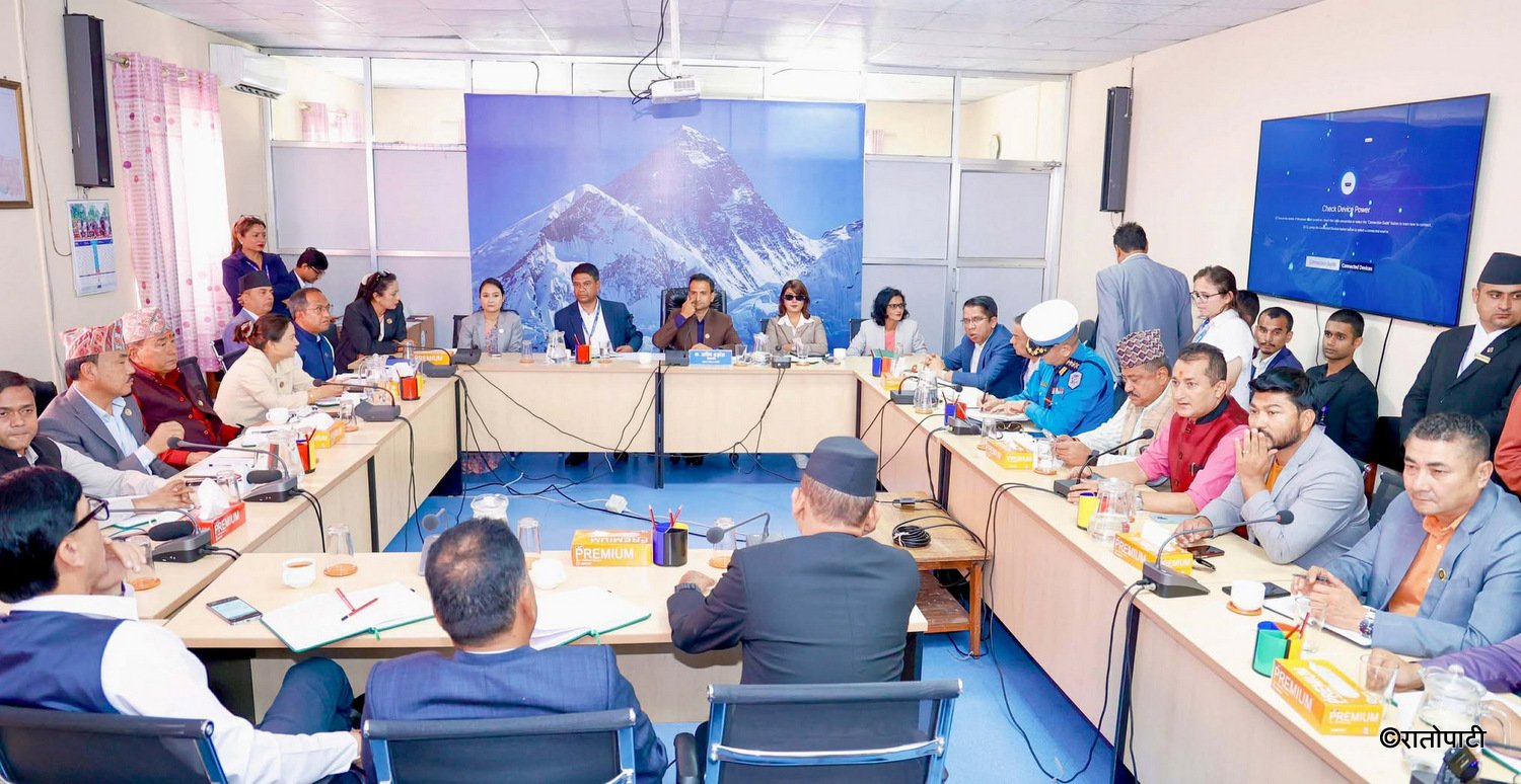 MP Basana Thapa Demands Minister Sunil Lamsal's Presence in Infrastructure Development Committee Meeting
