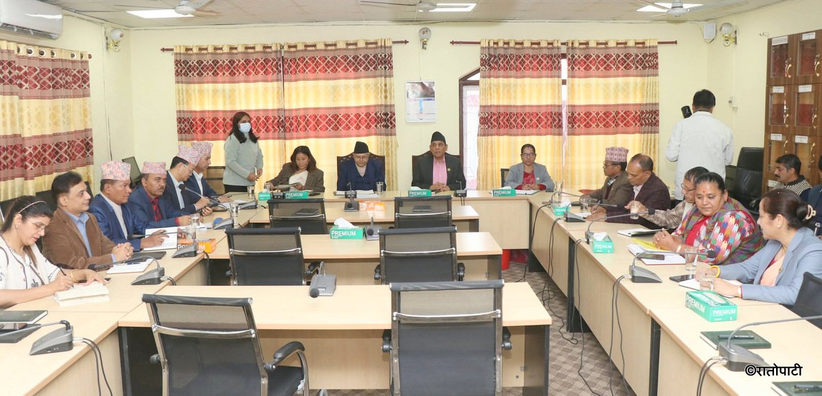   सङ्घीय संसद् र प्रदेश सभाका पदाधिकारीहरूको बैठक जारी