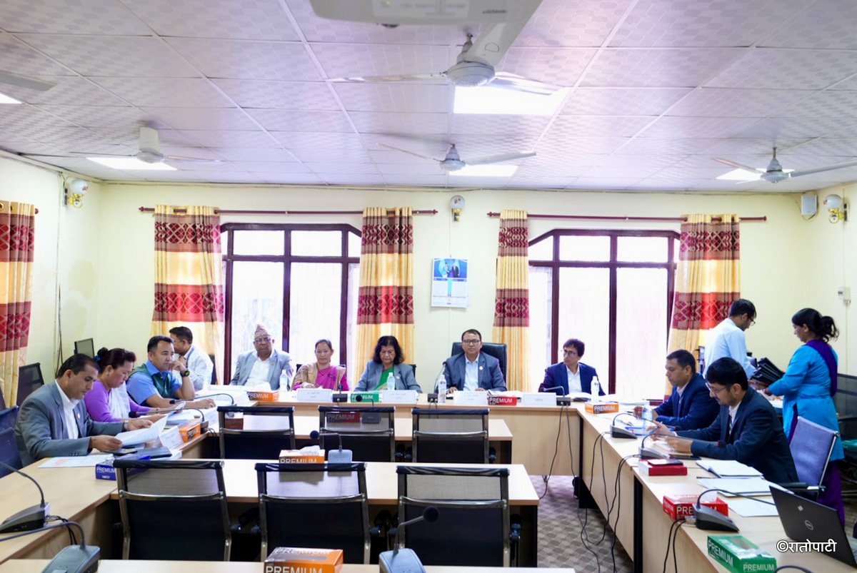   निजामती सेवा विधेयकको प्रतिवेदनमा भएको त्रुटी छानबिन विशेष समितिको बैठक सुरु