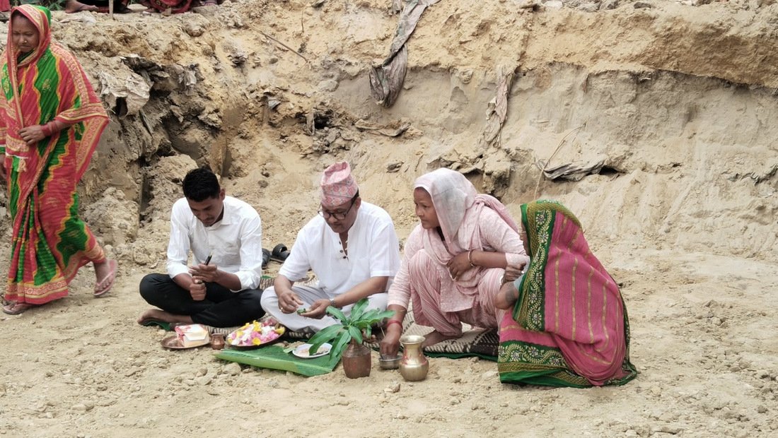 हरिपुरमा रामजानकी मन्दिर निर्माण सुरू