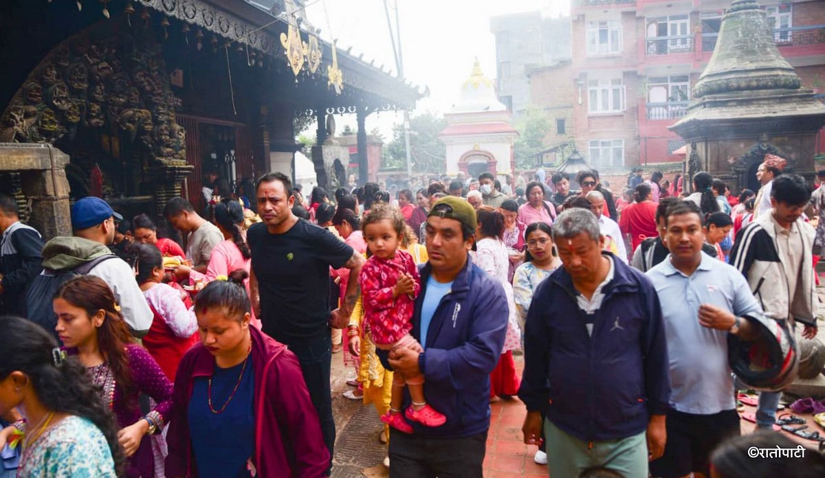कीर्तिपुरमा मनाइयो बाघ भैरव जात्रा (तस्बिरहरू)