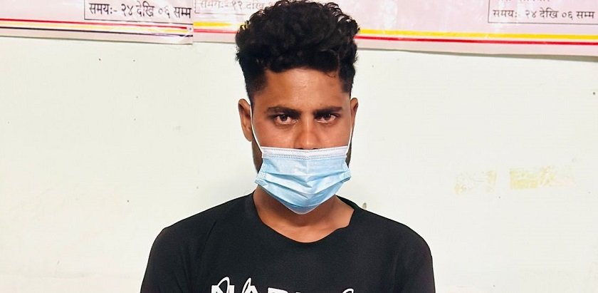   सर्लाहीमा हतियारसहित युवक पक्राउ