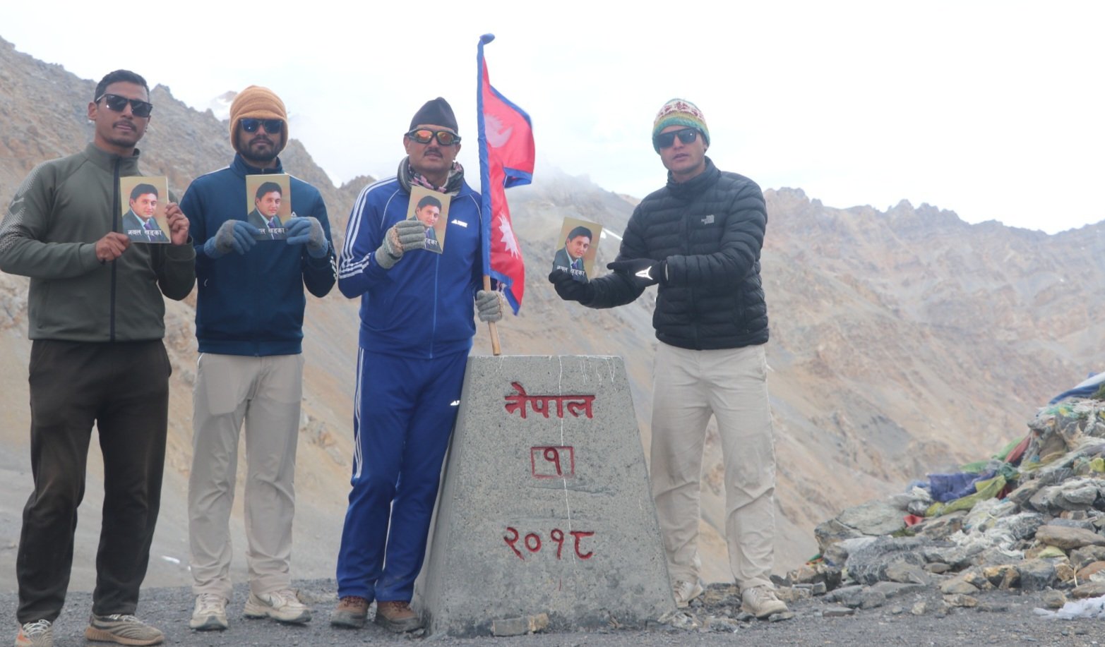 Filmmaker Nabbal Khadka's Book 'Nabbal Khadka' Launched at Tinkar Pass