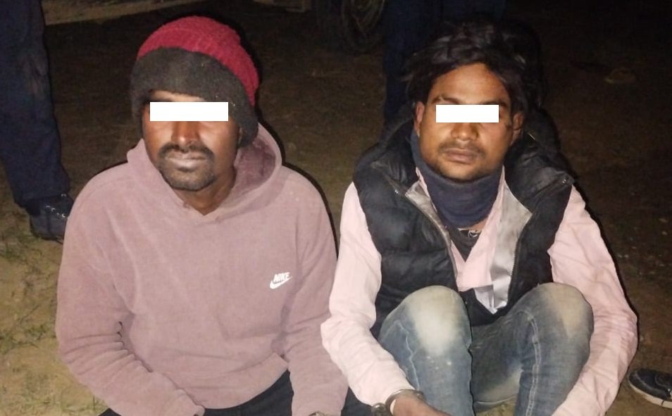 बारामा १० किलो गाँजासहित दुई जना पक्राउ