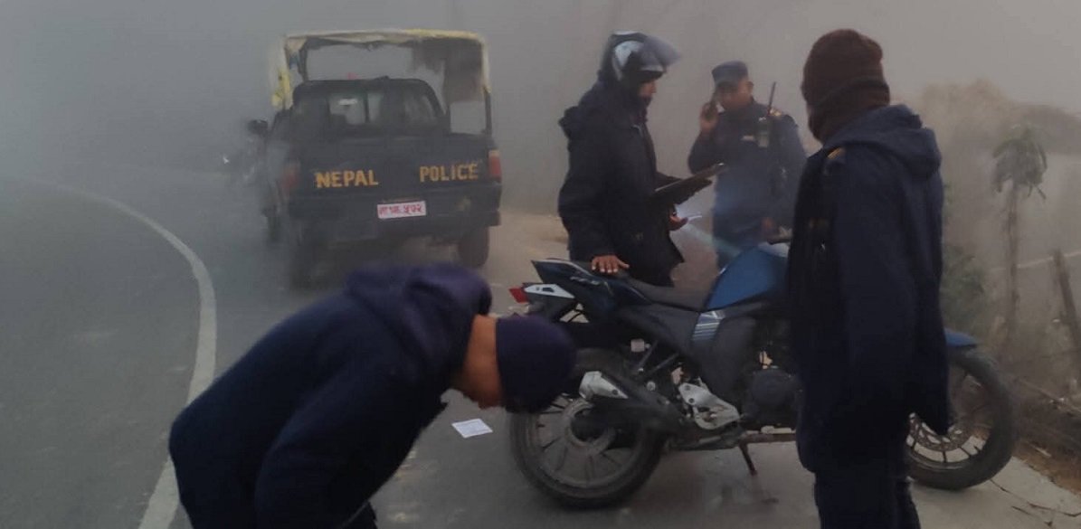   रौतहटमा मोटरसाइकल दुर्घटना, दम्पतीको ज्यान गयो