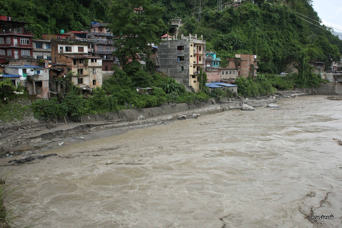 धेरैजसो जिल्लामा आकस्मिक बाढीको जोखिम न्यून