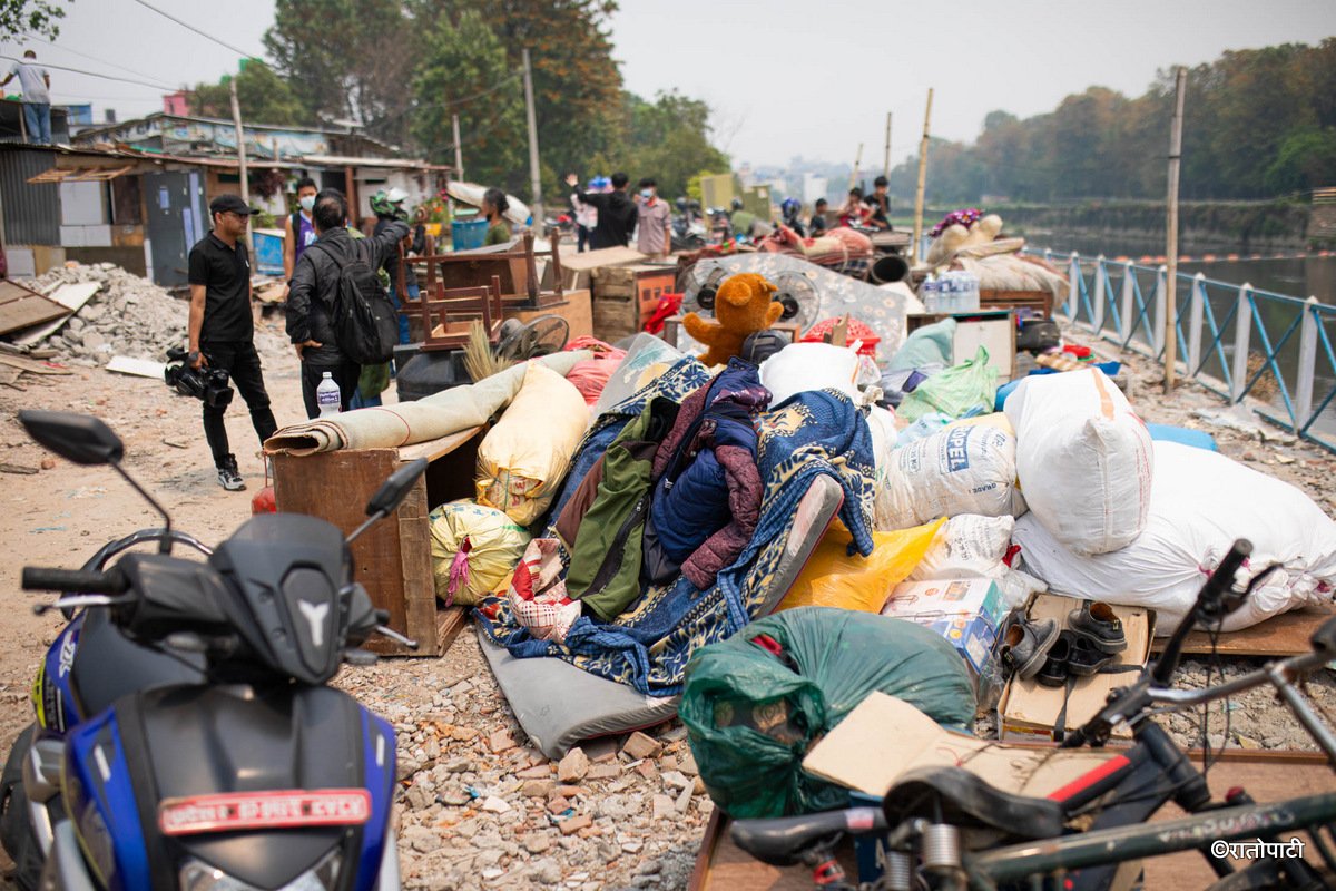 Kathmandu Authorities Prepare Temporary Housing for Squatter Settlements