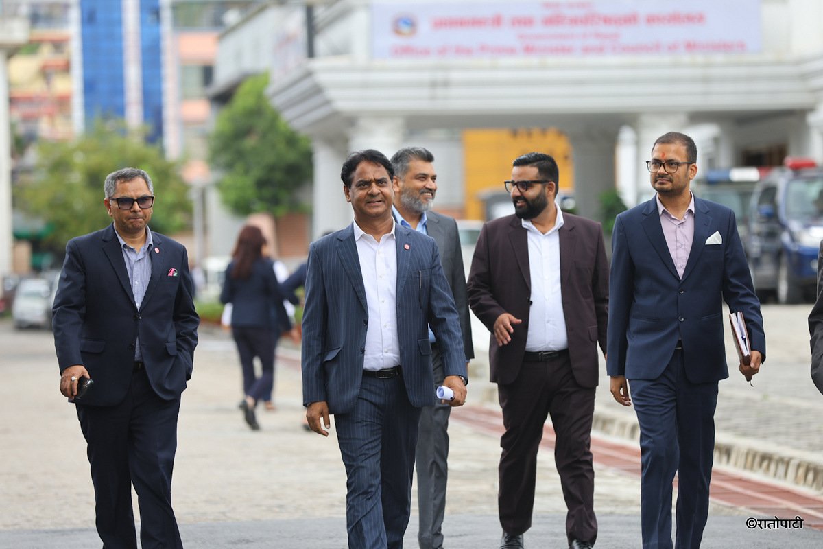 12-Discussions with Prime Minister and stakeholders in the capital market-Nepal photo library-12