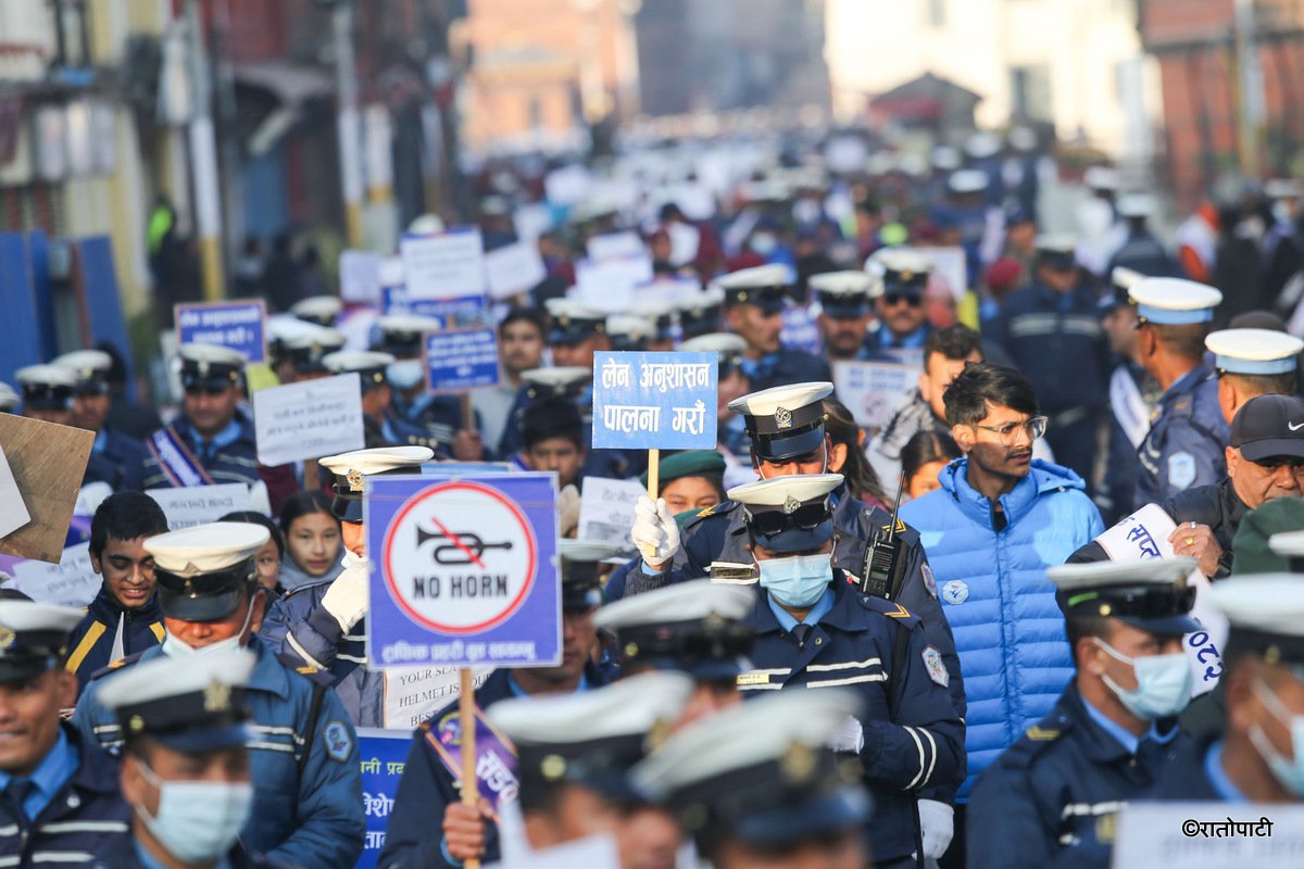 12-Traffic police program_Nepal Photo Library1