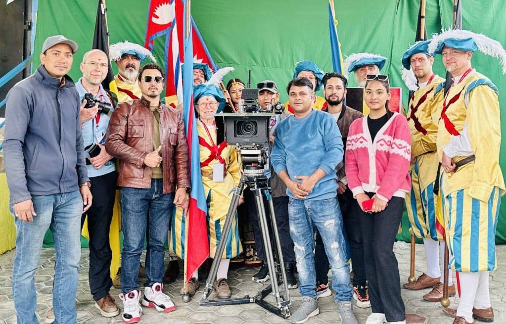 ८ देशका कलाकार लिएर ‘यो मन त मेरो नेपाली हो’ को छायांकन