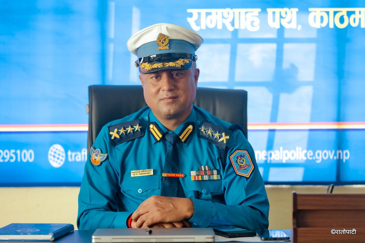 16-Traffic police checking_Nepal Photo Library16