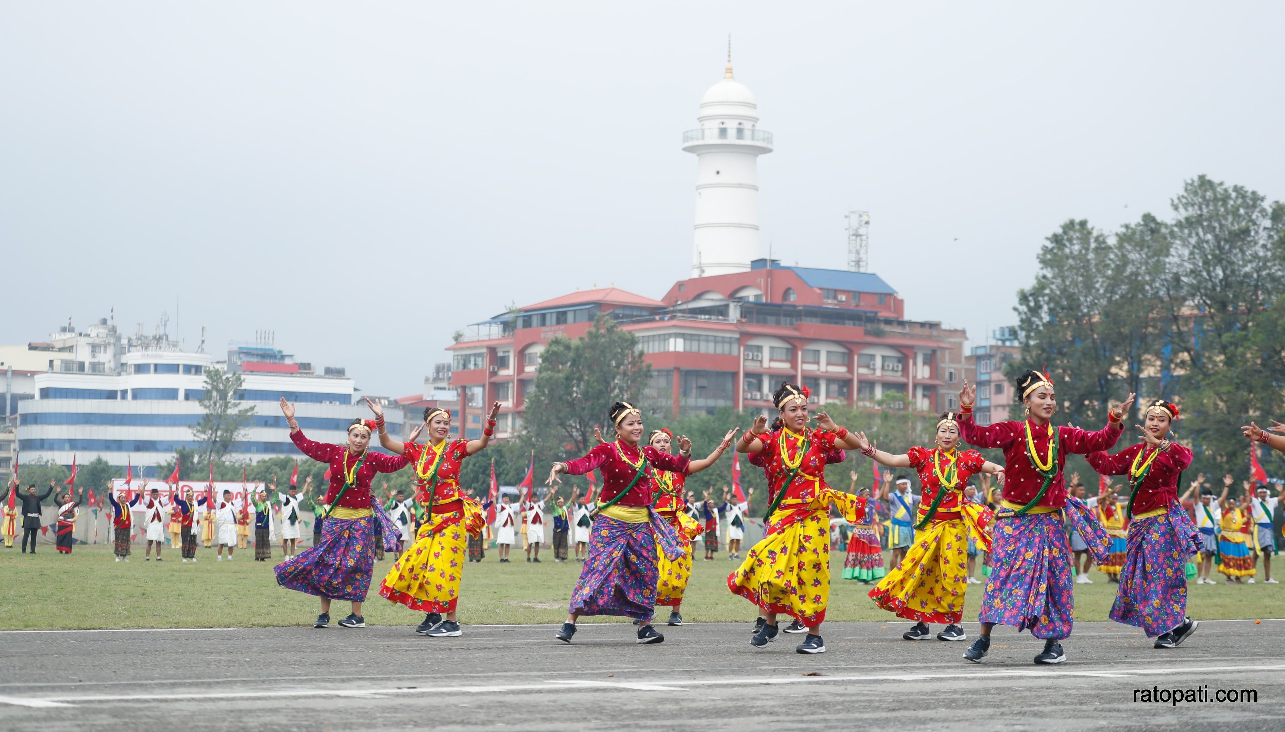 गणतन्त्र दिवसका अवसरमा टुँडिखेलमा विशेष कार्यक्रम (तस्बिरहरू)