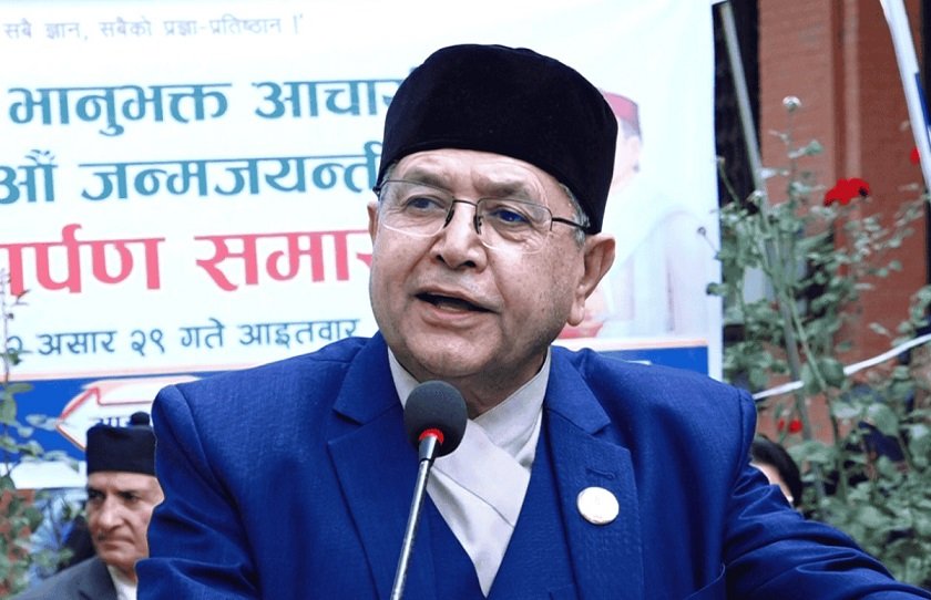   भानु जयन्ती नेपाली भाषाको गौरव गाउने महान दिन : सभामुख घिमिरे