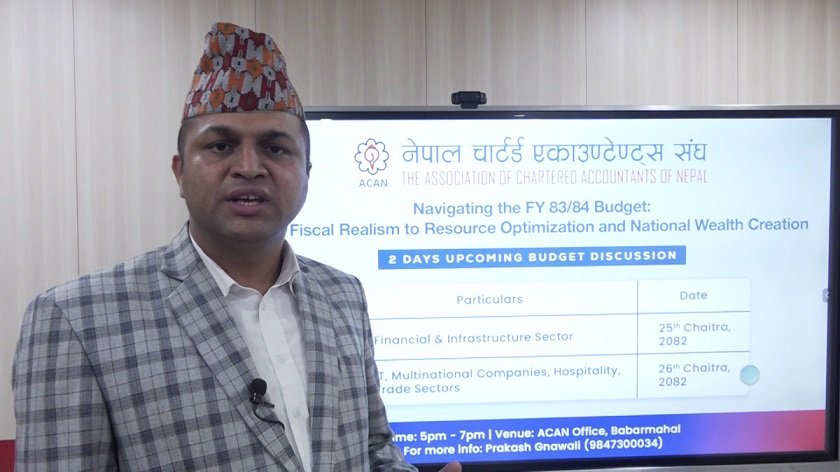 The Institute of Chartered Accountants of Nepal Holds Pre-Budget Consultations for Fiscal Year 2083-84