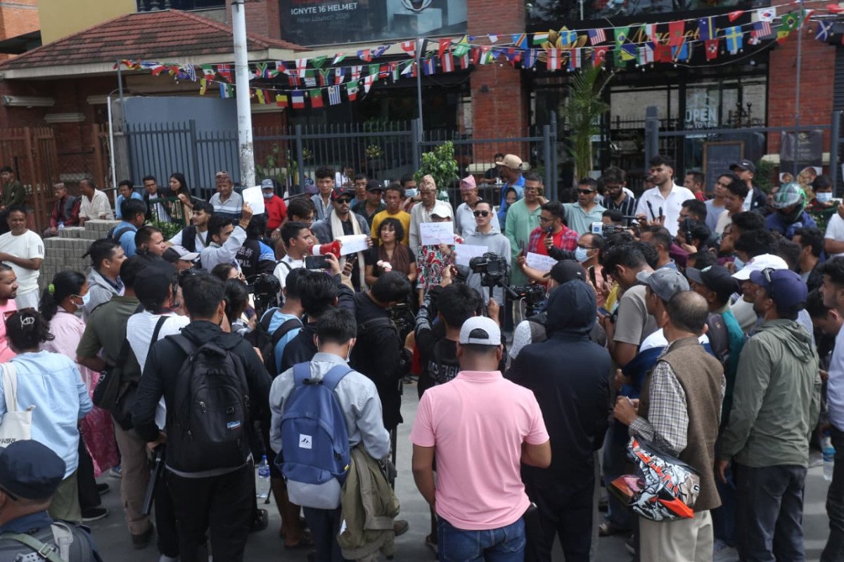Youth Union Protests State Abuse Against Squatters in Kathmandu