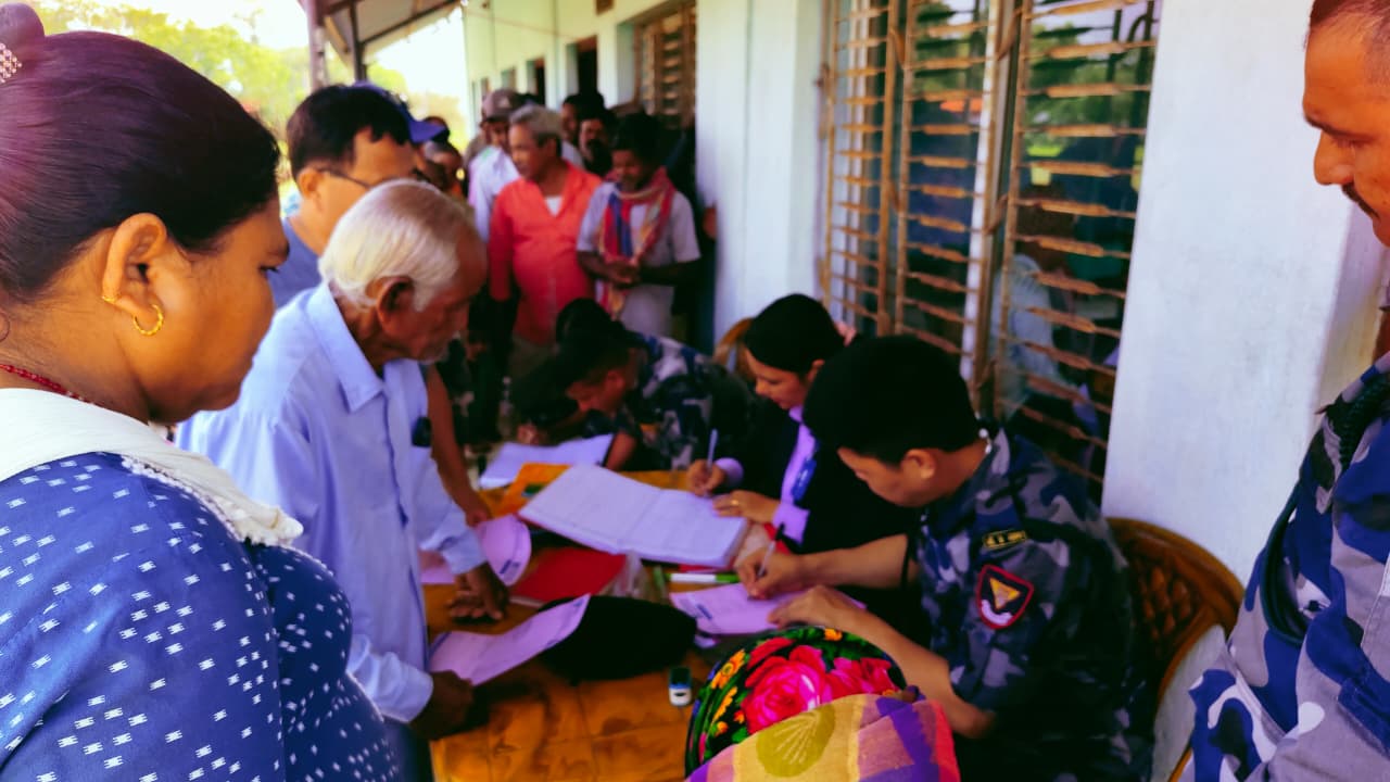 Free Health Camp Organized in Jhapa's Bhadrapur Municipality