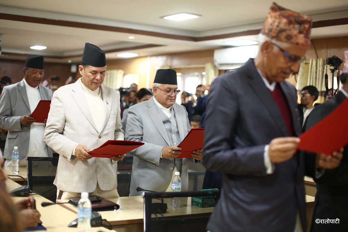 20-National assembly oath-Nepal photo library-20