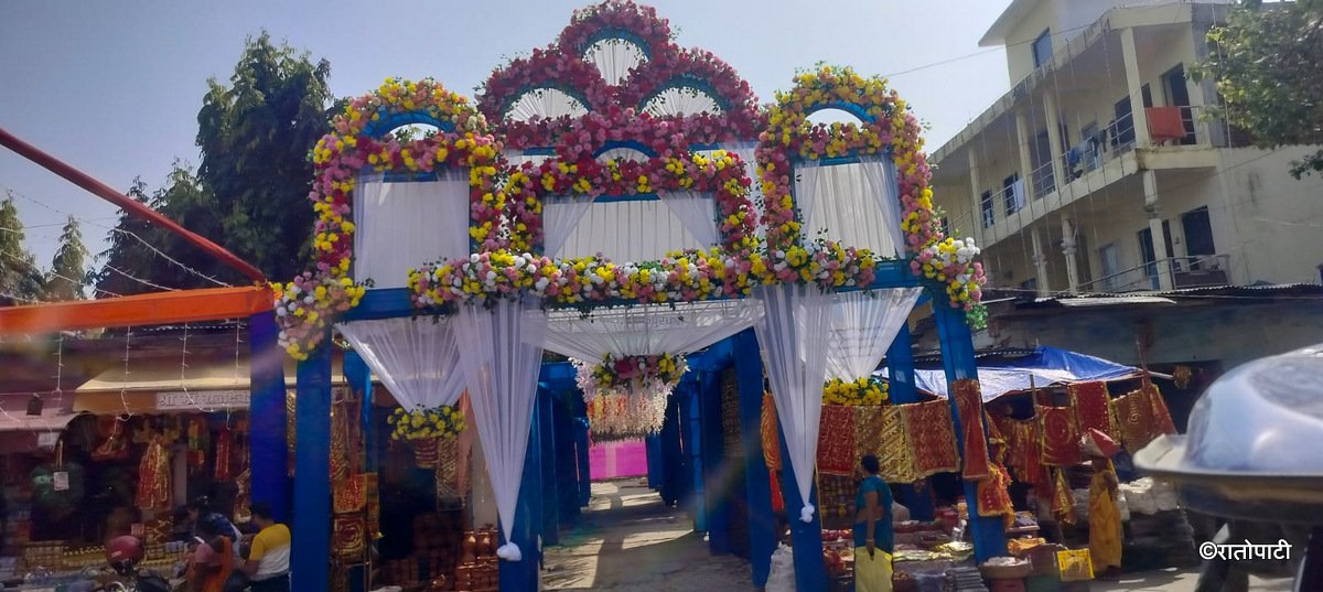   विजयादशमीकाे तयारी अन्तिम चरणमा, तस्बिरहरू