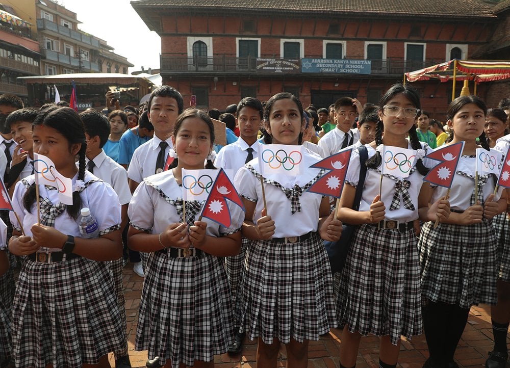 ओलम्पिक डे २०२४ को औपचारिक शुभारम्भ