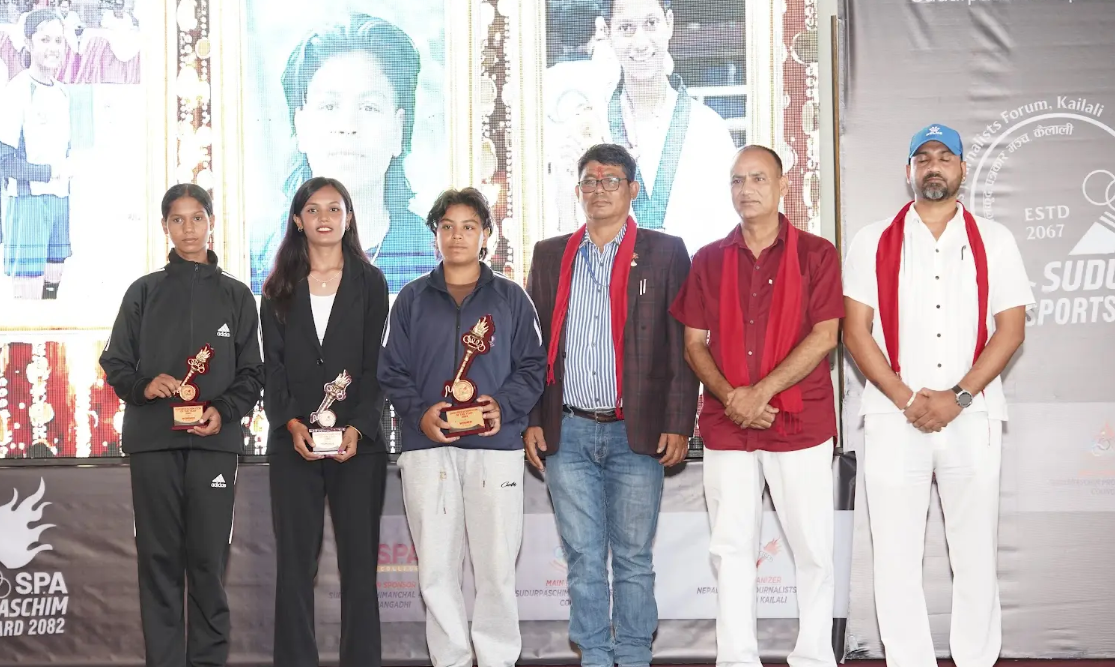 सुदूरपश्चिम स्पोर्ट्स अवार्ड : पुरुषमा अशोक भण्डारी र महिलामा पूजा साउँद ‘सुदूरपश्चिम आइकन’
