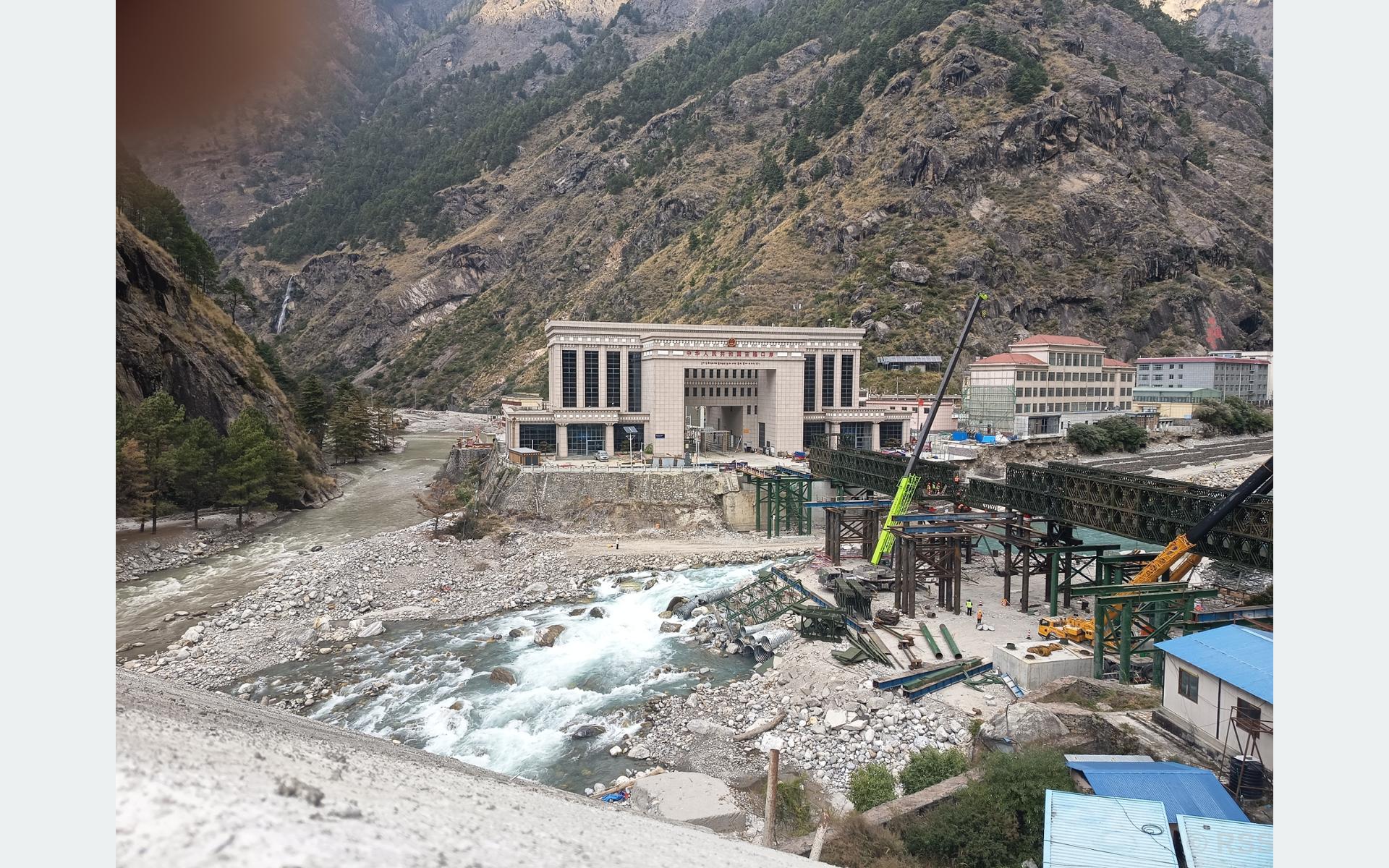   रसुवागढी नाकास्थित 'बेलीब्रिज' निर्माणमा चिनियाँ पक्षको प्राथमिकता