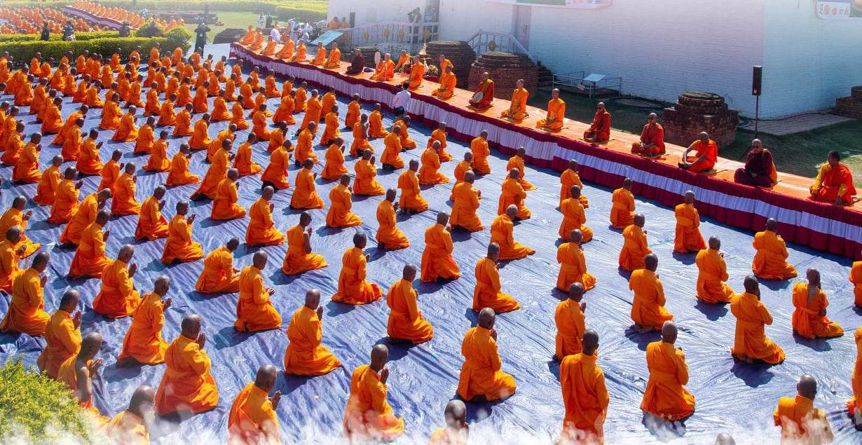 लुम्बिनीमा ५०० कूलपुत्र प्रव्रज्या कार्यक्रम हुँदै