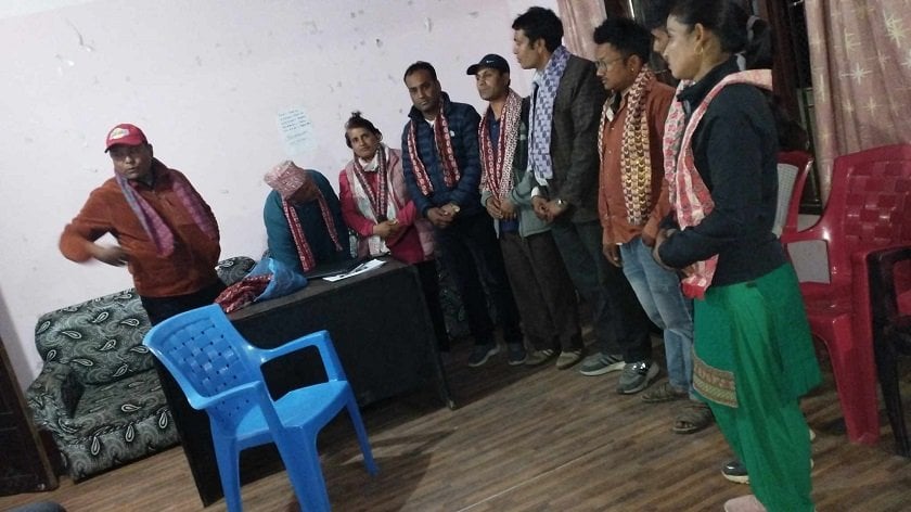 बैतेश्वर गाउँपालिका–७ मार्बुमा नेपाल रेडक्रस सोसाइटीको उपशाखा
