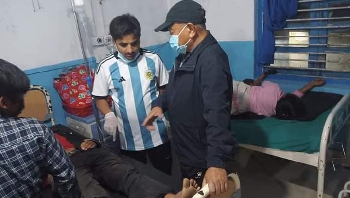 इलाममा आयोजित नयाँ वर्षको कार्यक्रममा भागदौड, एक दर्जन बढी घाइते