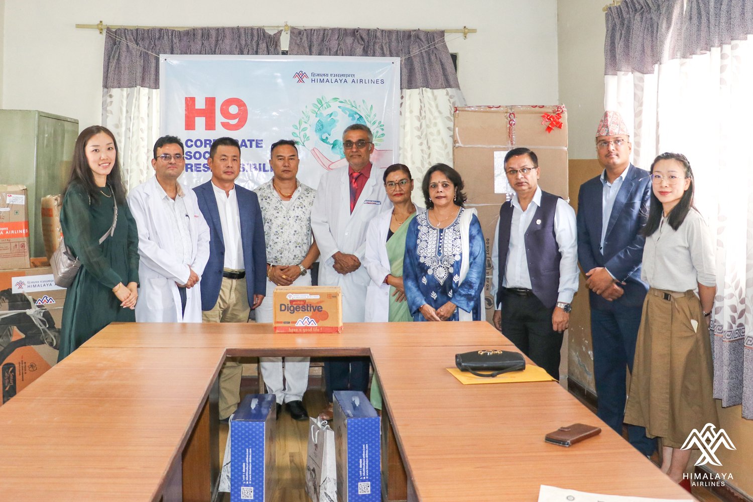 हिमालय एअरलाइन्सद्वारा एनडीए–नेपाल अर्थोपेडिक अस्पतालसँग सहकार्य