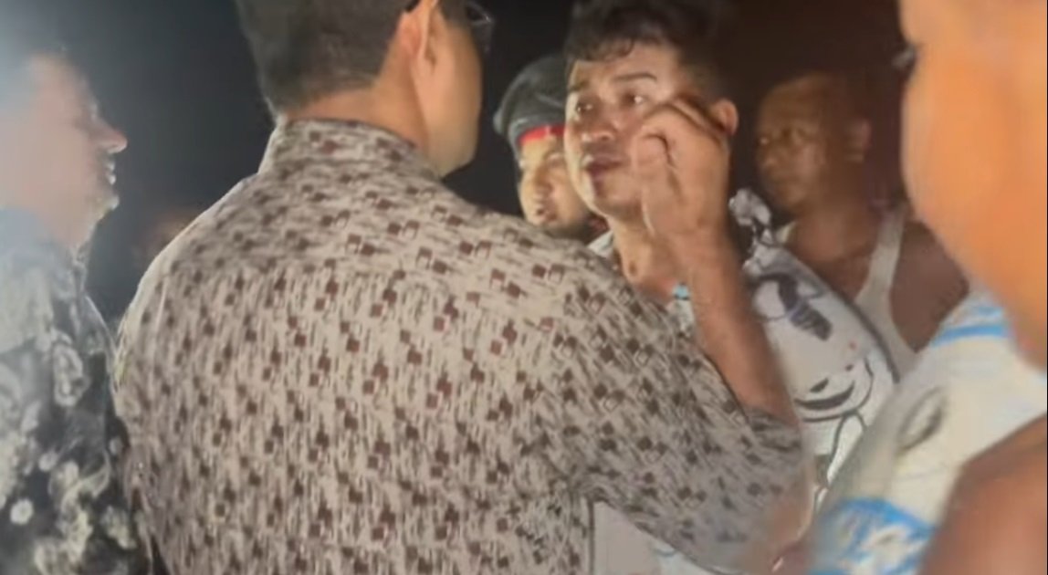   रेसुङ्गा नगरपालिका प्रमुख सवार गाडीले मोटरसाइकललाई ठक्कर दिएपछि लफडा