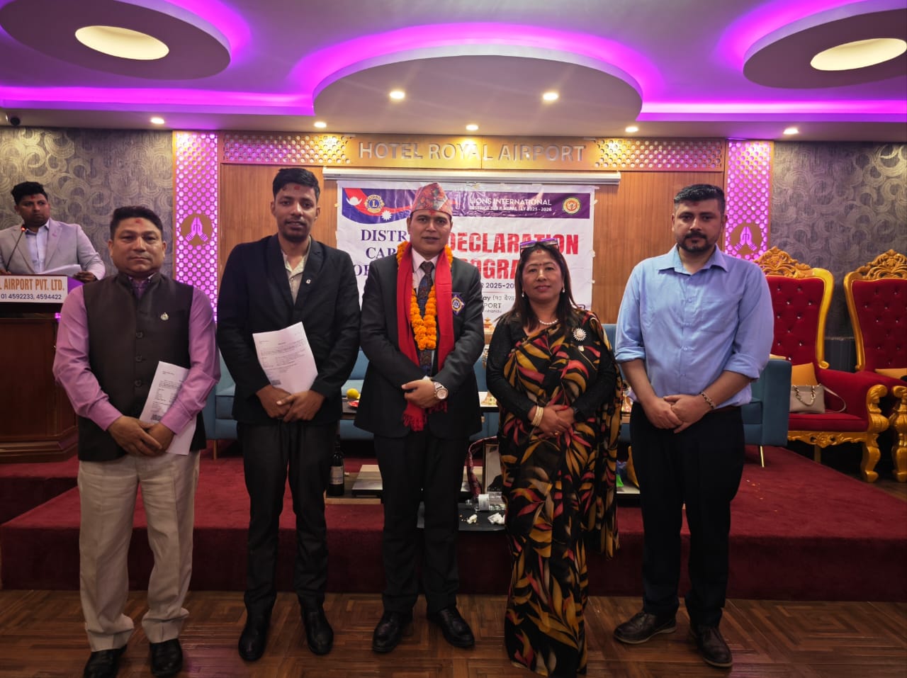 उद्दव गुप्ता लायन्स वर्ष २०२५/२६ का लागि जोन चियरपर्सनमा मनोनीत