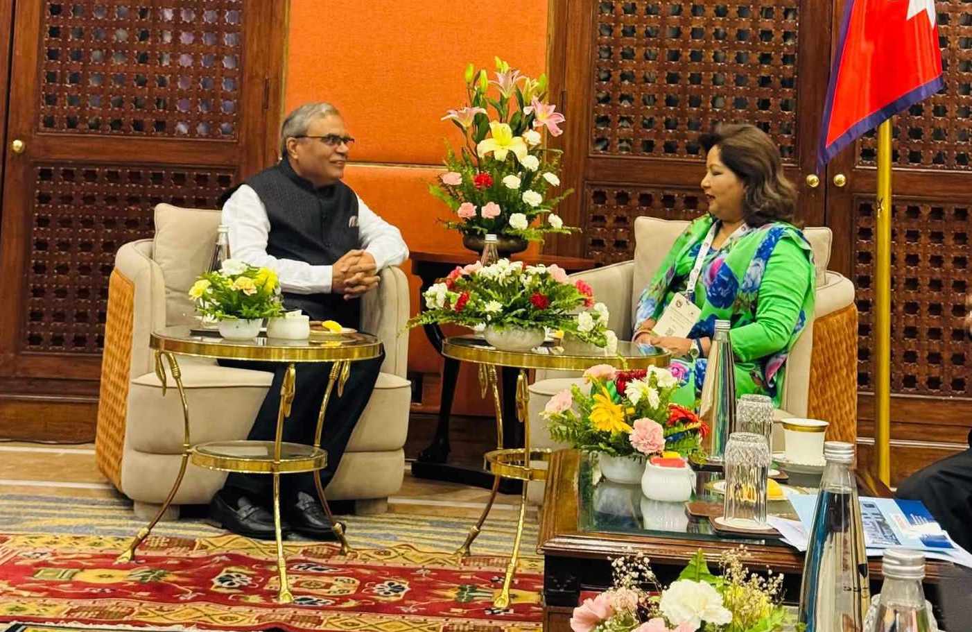 परराष्ट्रमन्त्री डा. राणासँग बिमस्टेक महासचिवको भेटवार्ता