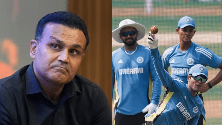 श्रेयष ऐयर टेस्ट टोलीमा नपरेपछि बीसीसीआईमाथि वीरेन्द्र सेहवागले उठाए प्रश्न