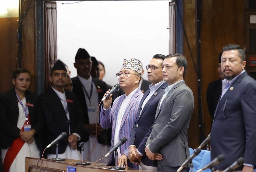 सरकारले जंगे शासन लाद्न खोज्यो : अध्यक्ष लिङ्देन